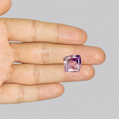 Super Seven Amethyst Faceted Fine Gemstone