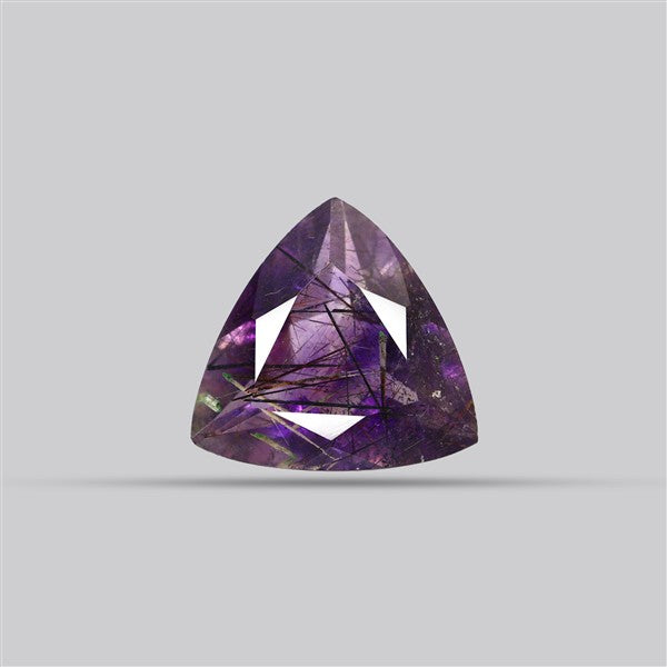 Super Seven Amethyst Faceted Fine Gemstone