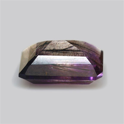 Super Seven Amethyst Faceted Fine Gemstone