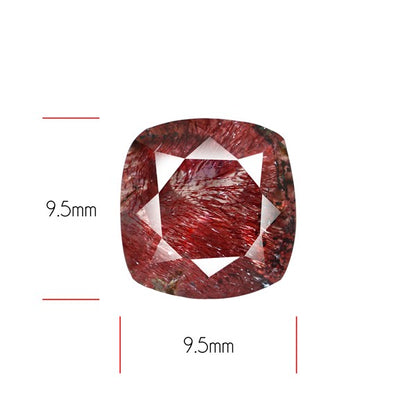 Super Seven Amethyst Faceted Fine Gemstone