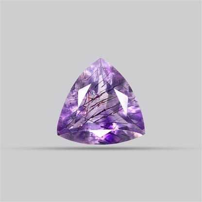 Super Seven Amethyst Faceted Fine Gemstone