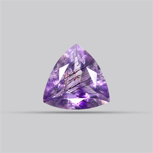 Super Seven Amethyst Faceted Fine Gemstone