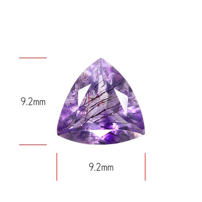 Super Seven Amethyst Faceted Fine Gemstone