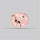 Diopside in Rose Quartz Faceted Fine Gemstone
