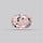 Diopside in Rose Quartz Faceted Fine Gemstone