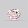 Diopside in Rose Quartz Faceted Fine Gemstone