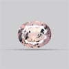Diopside in Rose Quartz Faceted Fine Gemstone