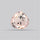 Diopside in Rose Quartz Faceted Fine Gemstone