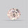 Diopside in Rose Quartz Faceted Fine Gemstone