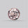 Diopside in Rose Quartz Faceted Fine Gemstone