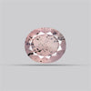 Diopside in Rose Quartz Faceted Fine Gemstone
