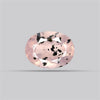 Diopside in Rose Quartz Faceted Fine Gemstone