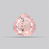 Diopside in Rose Quartz Faceted Fine Gemstone