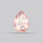 Diopside in Rose Quartz Faceted Fine Gemstone