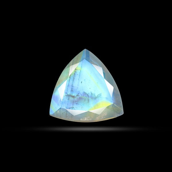 Indian Rainbow Moonstone Faceted Fine Gemstone