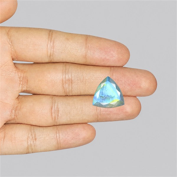 Indian Rainbow Moonstone Faceted Fine Gemstone