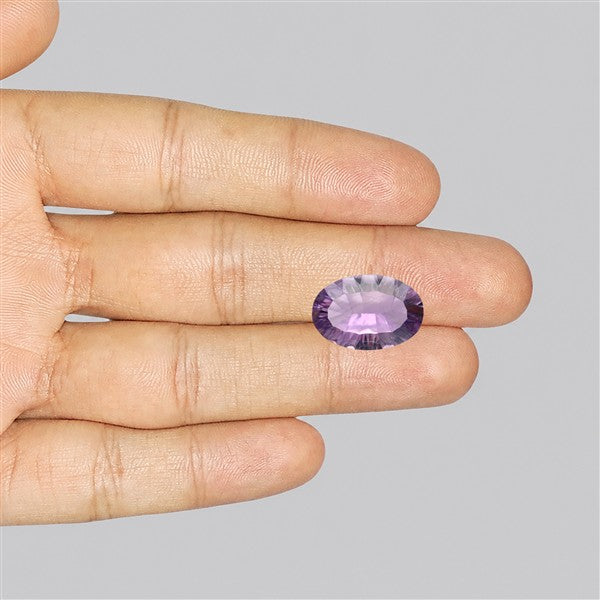 Millennium Cut Faceted Amethyst Fine Gemstone