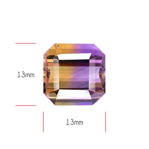 Bi-color Ametrine Faceted Fine Gemstone
