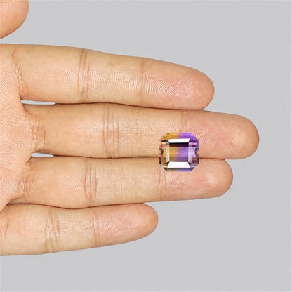 Bi-color Ametrine Faceted Fine Gemstone