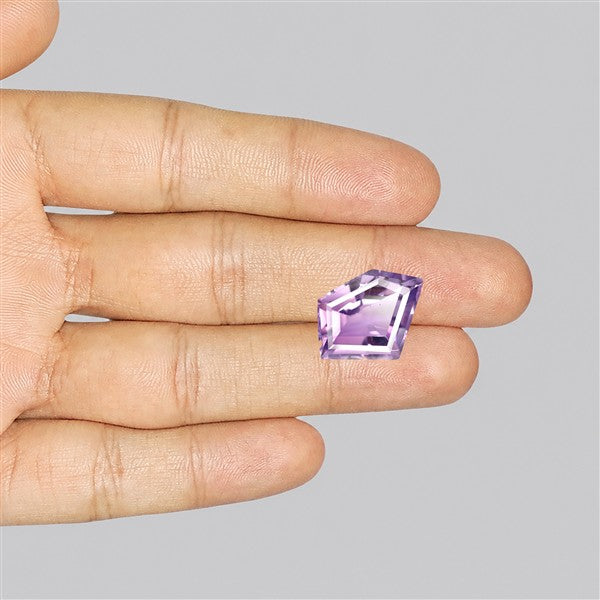 Fancy Cut Amethyst Faceted Fine Gemstone