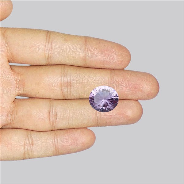 Millennium Cut Faceted Amethyst Fine Gemstone