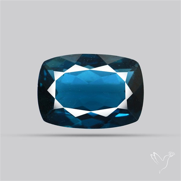 AAA London Blue Topaz Faceted Fine Gemstone