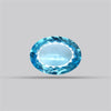 Large Swiss Blue Topaz Faceted Fine Gemstone