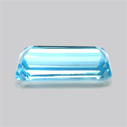 Large Swiss Blue Topaz Faceted Fine Gemstone
