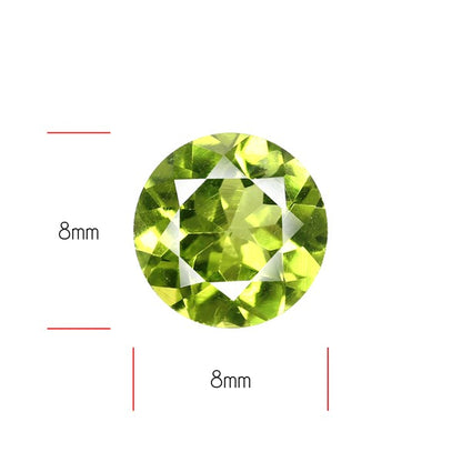 Faceted Peridot Fine Gemstone