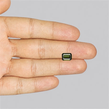 Rare Moldavite Faceted Fine Gemstone Natural