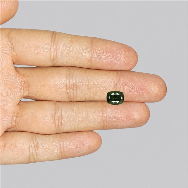 Rare Moldavite Faceted Fine Gemstone Natural