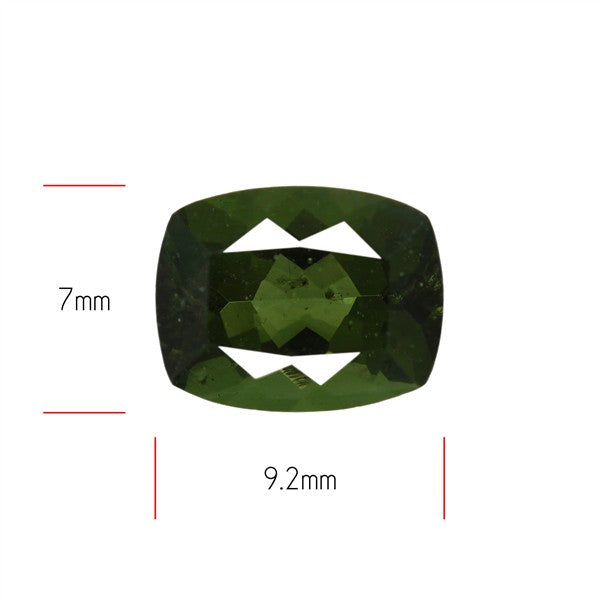 Rare Moldavite Faceted Fine Gemstone Natural