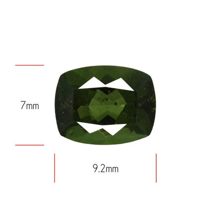 Rare Moldavite Faceted Fine Gemstone Natural