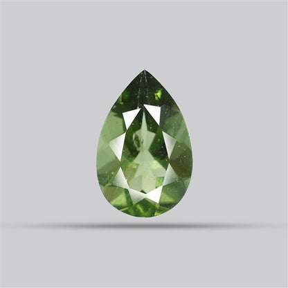 Rare Moldavite Faceted Fine Gemstone Natural