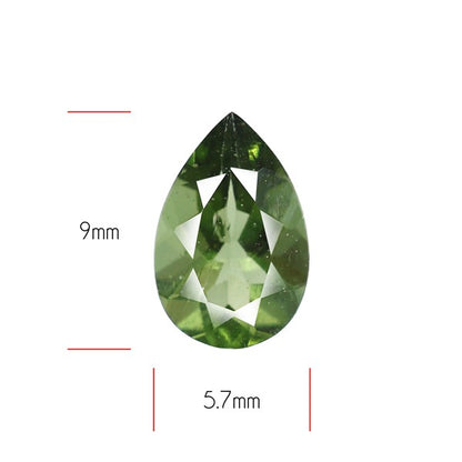 Rare Moldavite Faceted Fine Gemstone Natural