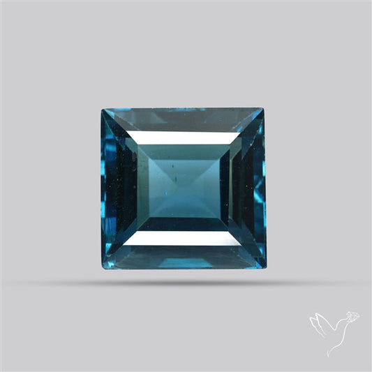 AAA London Blue Topaz Faceted Fine Gemstone