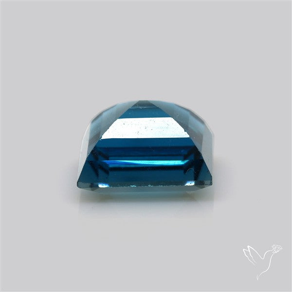 AAA London Blue Topaz Faceted Fine Gemstone