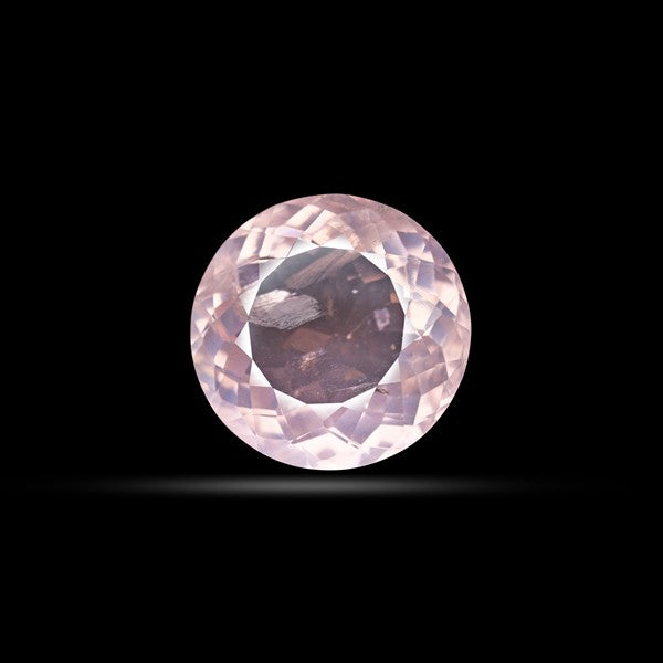 Brazillian Rose Quartz Large Faceted Fine Gemstone
