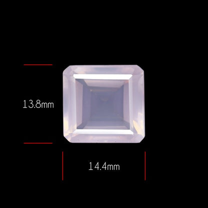 Brazillian Rose Quartz Large Faceted Fine Gemstone