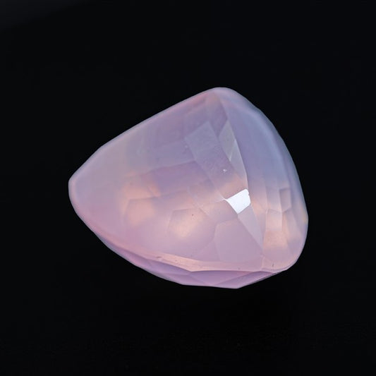 Brazillian Rose Quartz Checker Cut Faceted Fine Gemstone