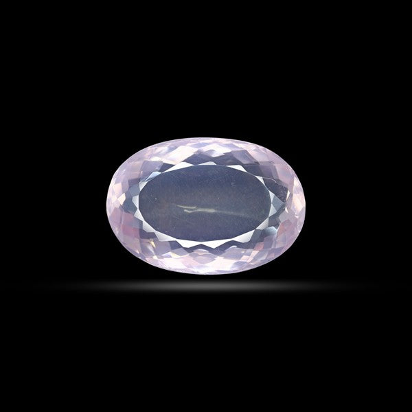 Brazillian Rose Quartz Large Faceted Fine Gemstone