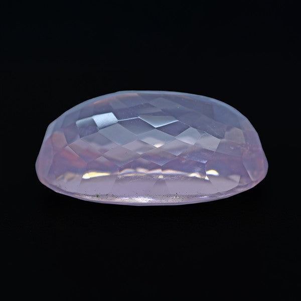 Brazillian Rose Quartz Large Faceted Fine Gemstone