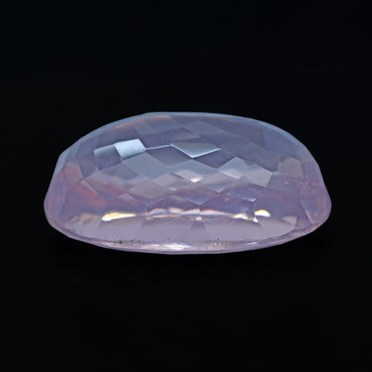 Brazillian Rose Quartz Large Faceted Fine Gemstone
