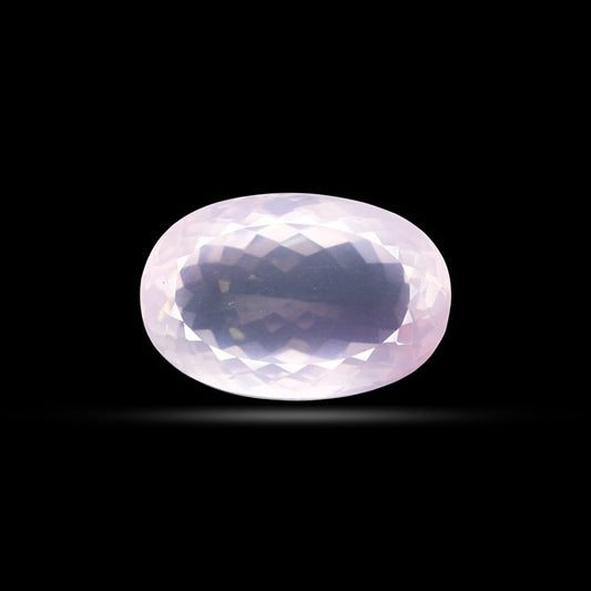 Brazillian Rose Quartz Large Faceted Fine Gemstone
