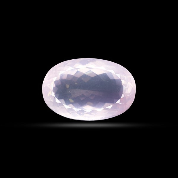Brazillian Rose Quartz Large Faceted Fine Gemstone