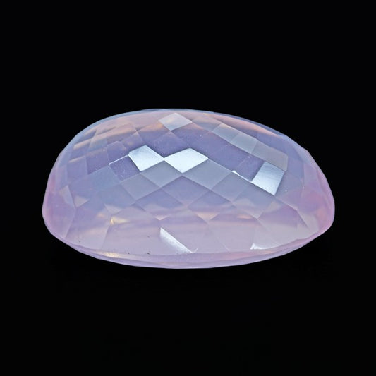 Brazillian Rose Quartz Large Faceted Fine Gemstone