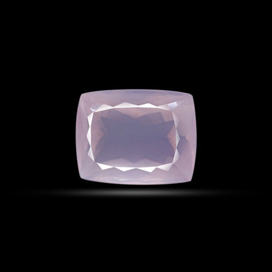 Brazillian Rose Quartz Large Faceted Fine Gemstone