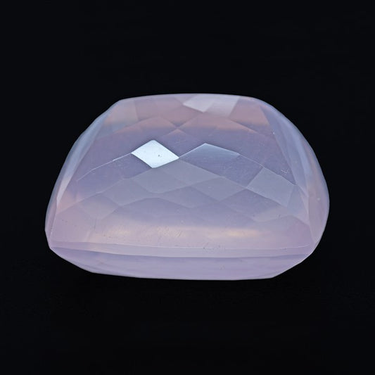 Brazillian Rose Quartz Large Faceted Fine Gemstone