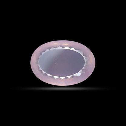 Brazillian Rose Quartz Large Faceted Fine Gemstone
