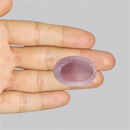 Brazillian Rose Quartz Large Faceted Fine Gemstone
